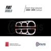 Fiat Doblo Krom Stop Çerçeve 2 Parça 2006-2010 Paslanmaz Çelik - Görsel 3