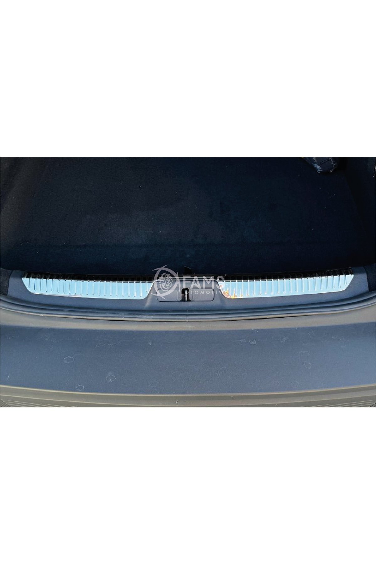 Peugeot 408 Krom Bagaj Iç Eşik Koruma 2022> Parlak Paslanmaz Çelik - Görsel 6