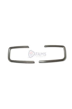 Alternative view of Fiat Fıorıno 2016-2019 Makyajlı Krom Sis Far Çerçevesi 2 Prç, Paslanmaz Çelik