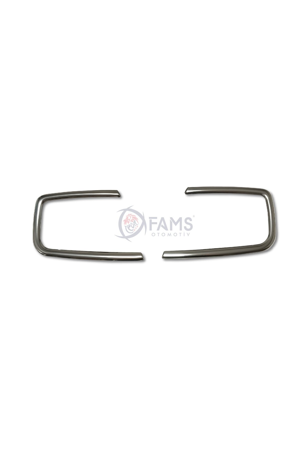 Fiat Fıorıno 2016-2019 Makyajlı Krom Sis Far Çerçevesi 2 Prç, Paslanmaz Çelik - Görsel 2