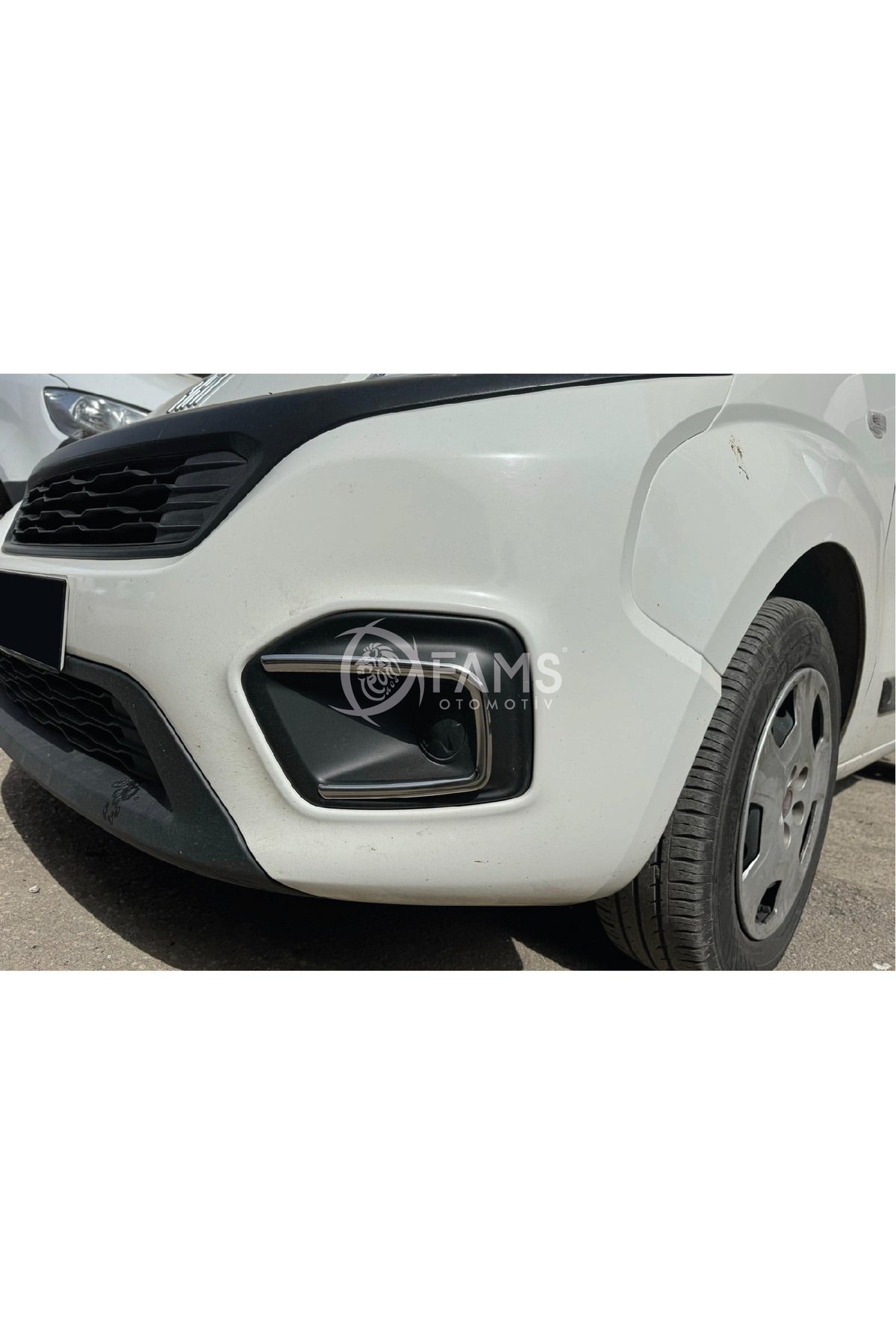 Fiat Fıorıno 2016-2019 Makyajlı Krom Sis Far Çerçevesi 2 Prç, Paslanmaz Çelik - Görsel 5