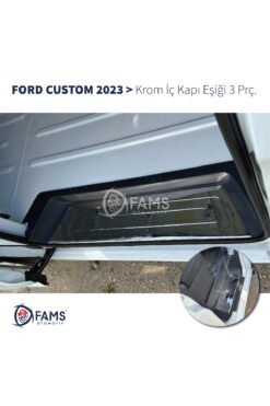 F, Custom Tek Sürgülü 2023> Krom Iç Kapı Eşiği 3 Kapı Paslanmaz Çelik