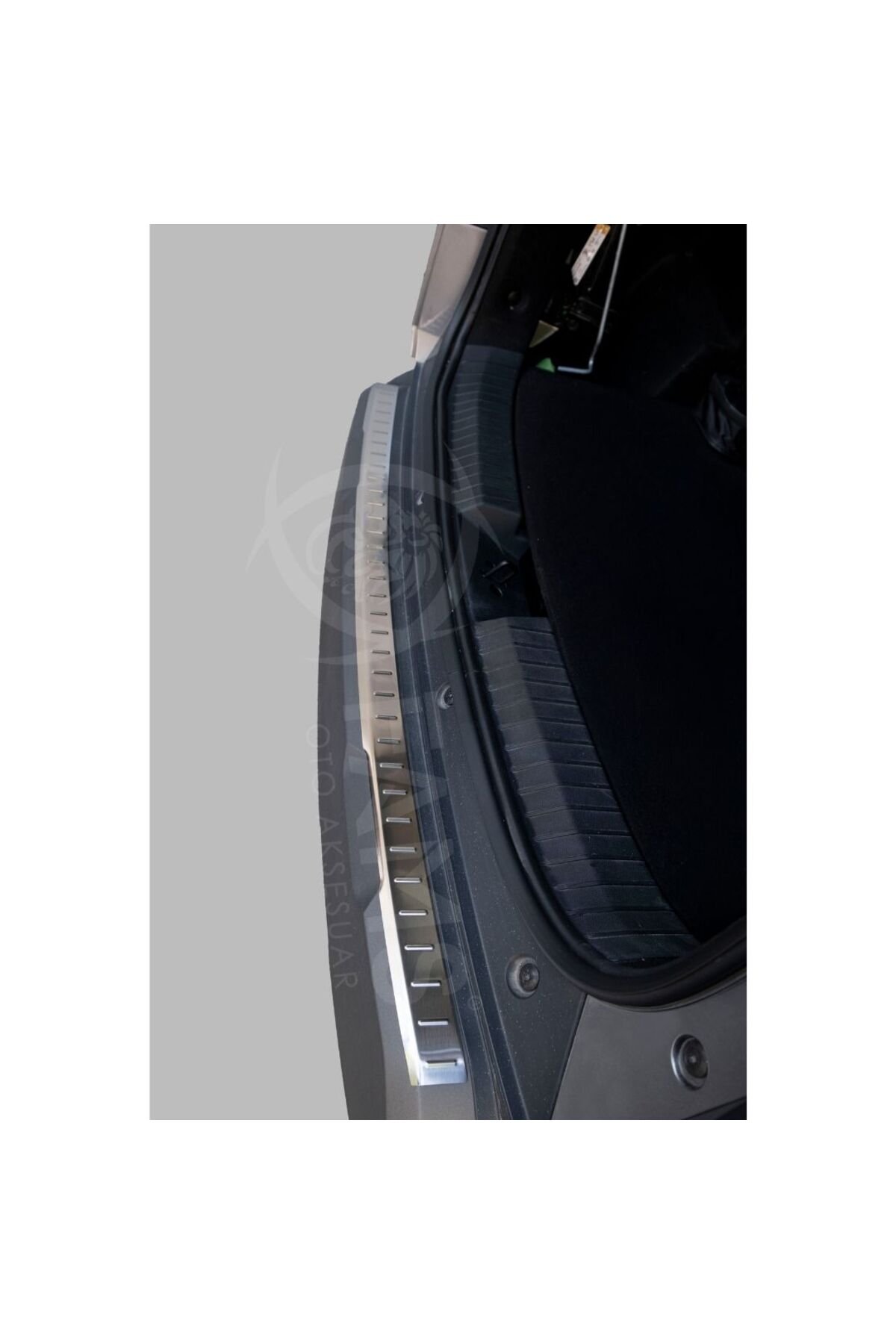 Renault Duster 2024 üzeri Krom Arka Tampon Koruma Paslanmaz Çelik - Görsel 4