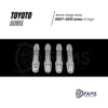 Toyota Auris Krom Kapı Kolu 4 Kapı 2007-2012 Paslanmaz Çelik - Görsel 2