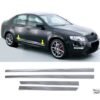 Skoda Octavia Uyumlu Krom Yan Kapı Koruma Çıtası 4 Kapı 2013-2019 Arası Paslanmaz Çelik - Görsel 2