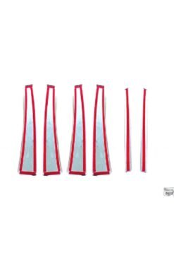 Alternative view of Vw Passat B8 Uyumlu Krom Kapı Direk Seti 6 Parça 2014-2019 Arası Paslanmaz Çelik