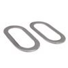 Seat Leon Uyumlu Krom Sinyal Çerçeve 2 Parça 1999-2006 Arası Paslanmaz Çelik - Görsel 2