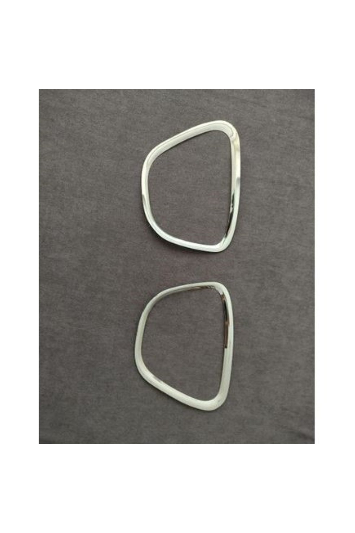 Dacia Duster Uyumlu Krom Sis Farı Çerçevesi 2 Parça 2010 Üzeri Paslanmaz Çelik - Görsel 2