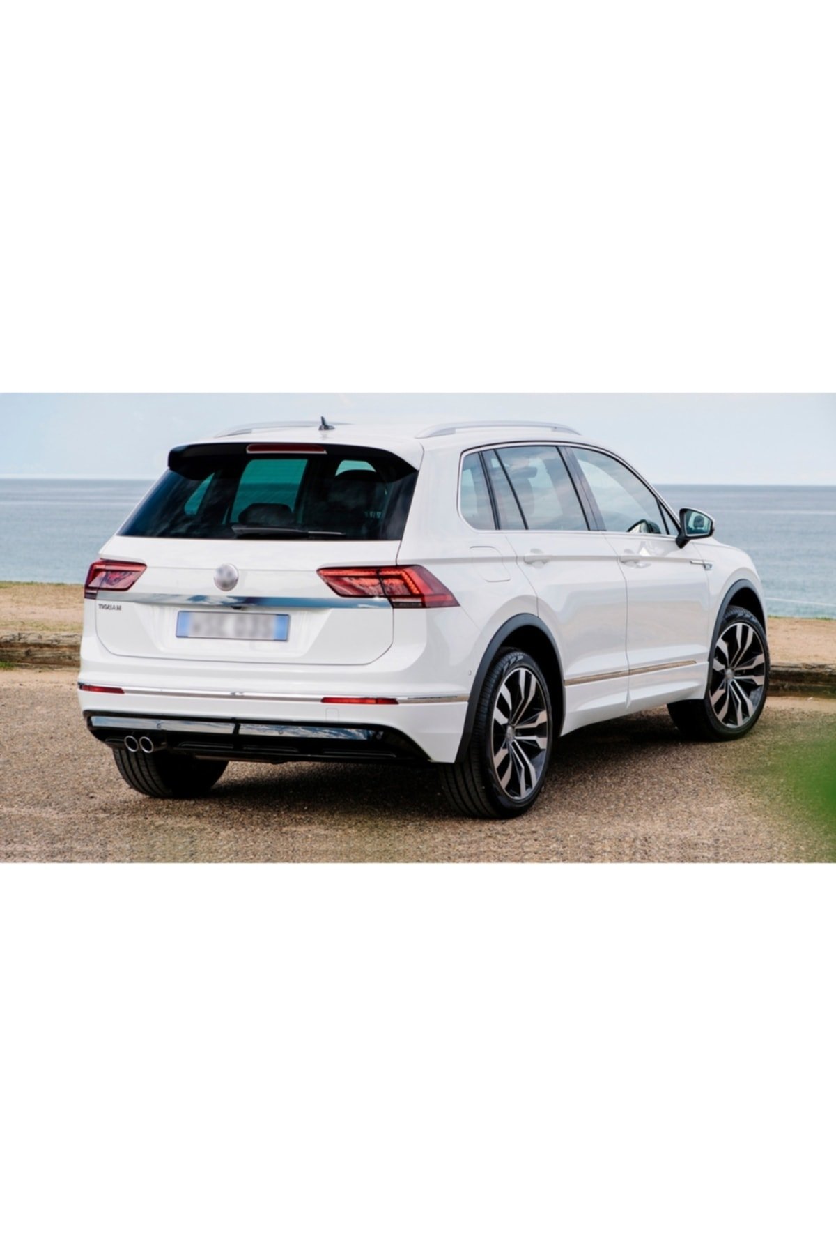 Vw Tiguan Krom Bagaj Çıtası 2016 ve Üzeri Uyumlu Paslanmaz Çelik - Görsel 2