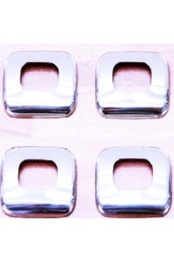 Alternative view of Dacia Sandero Krom Iç Kilit Buton Çerçeve 4 Parça 2006-2012 Paslanmaz Çelik Uyumlu