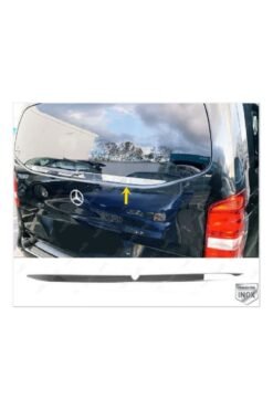 Alternative view of Mercedes Vito W447 Uyumlu Krom Arka Cam Alt Çıtası 2014 Ve Üzeri Paslanmaz Çelik