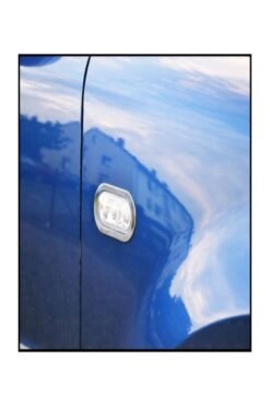 Alternative view of Nissan Note E11 Krom Sinyal Çerçevesi 2 Parça 2006-2013 Arası Paslanmaz Çelik