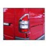 Mercedes Sprinter W901 Uyumlu Krom Stop Çerçeve 2 Parça 1995-2006 Arası Paslanmaz Çelik - Görsel 2