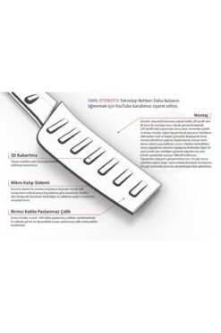 Alternative view of Tourneo Custom Krom Arka Tampon Eşiği 2012 Ve Üzeri P,çelik Uyumlu