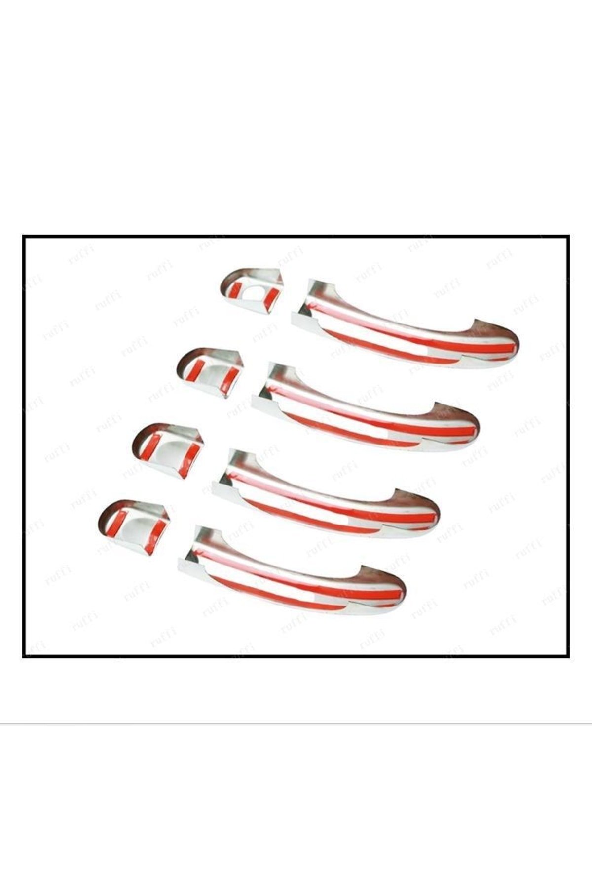 Vw T5 Transporter Krom Kapı Kolu 4 Kapı 2003-2015 P, Çelik - Görsel 2