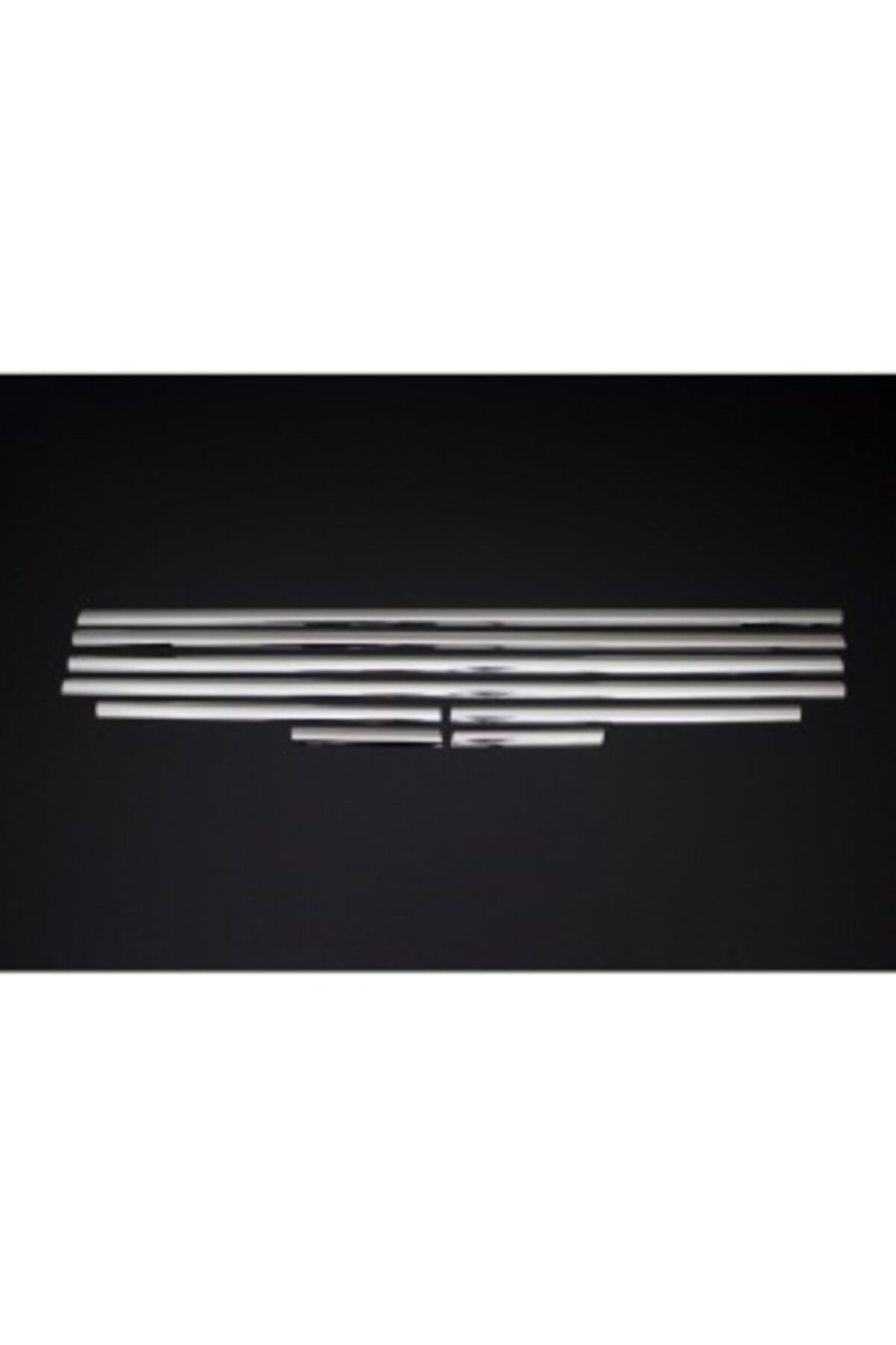 Vw Touran Krom Cam Çıtası 8 Prç, 2003-2010 Paslanmaz Çelik - Görsel 2