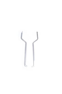 Alternative view of For.d. Transit Krom Cam Çıtası 2 Parça 2000-2014 Paslanmaz Çelik (İNCE)