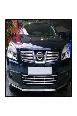 Alternative view of Nissan Qashqai Krom Ön Panjur 8 Parça 2007-2010 Paslanmaz Çelik