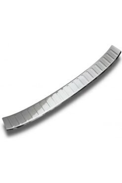 Alternative view of Skoda Scala Uyumlu Krom Arka Tampon Eşiği 2019 Üzeri Paslanmaz Çelik Taşlı