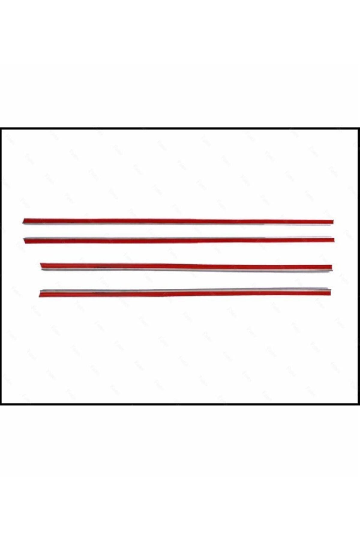 Chevrolet Aveo Hb Krom Cam Çıtası 4 Parça 2011 Üzeri P,çelik - Görsel 3