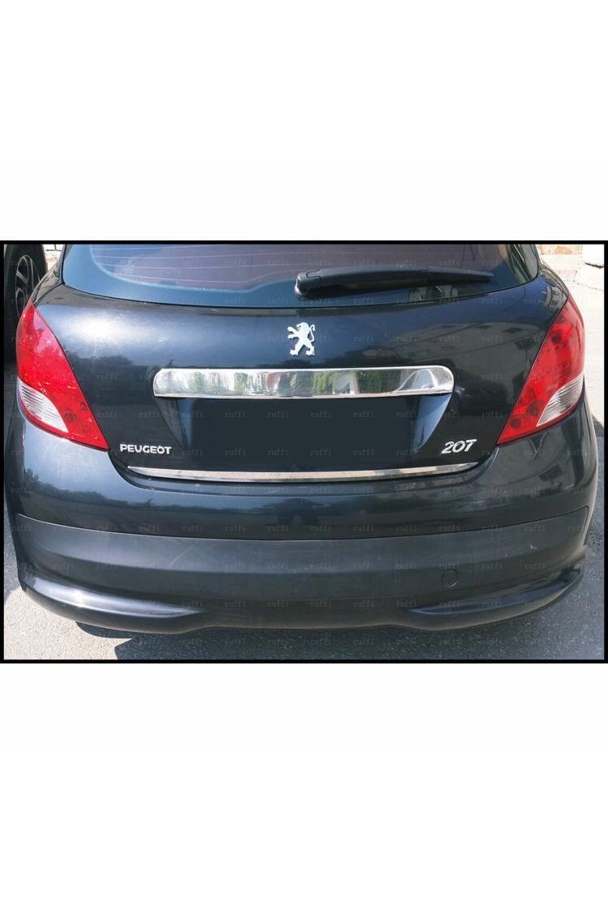 Peugeot 207 Krom Bagaj Çıtası 2006 Üzeri P,çelik - Görsel 2