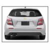 Chevrolet Aveo Hb Krom Bagaj Alt Çıtası 2011 Üzeri P,çelik - Görsel 2