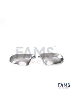 Alternative view of Audi A6 Krom Ayna Kapağı 2 Parça 2008-2011 Arası Paslanmaz Çelik