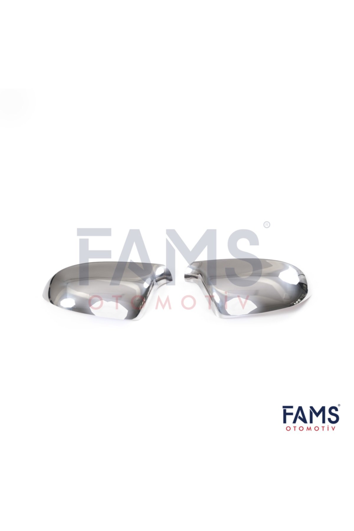 Audi A5 Krom Ayna Kapağı 2 Parça 2007-2010 Arası Paslanmaz Çelik - Görsel 2