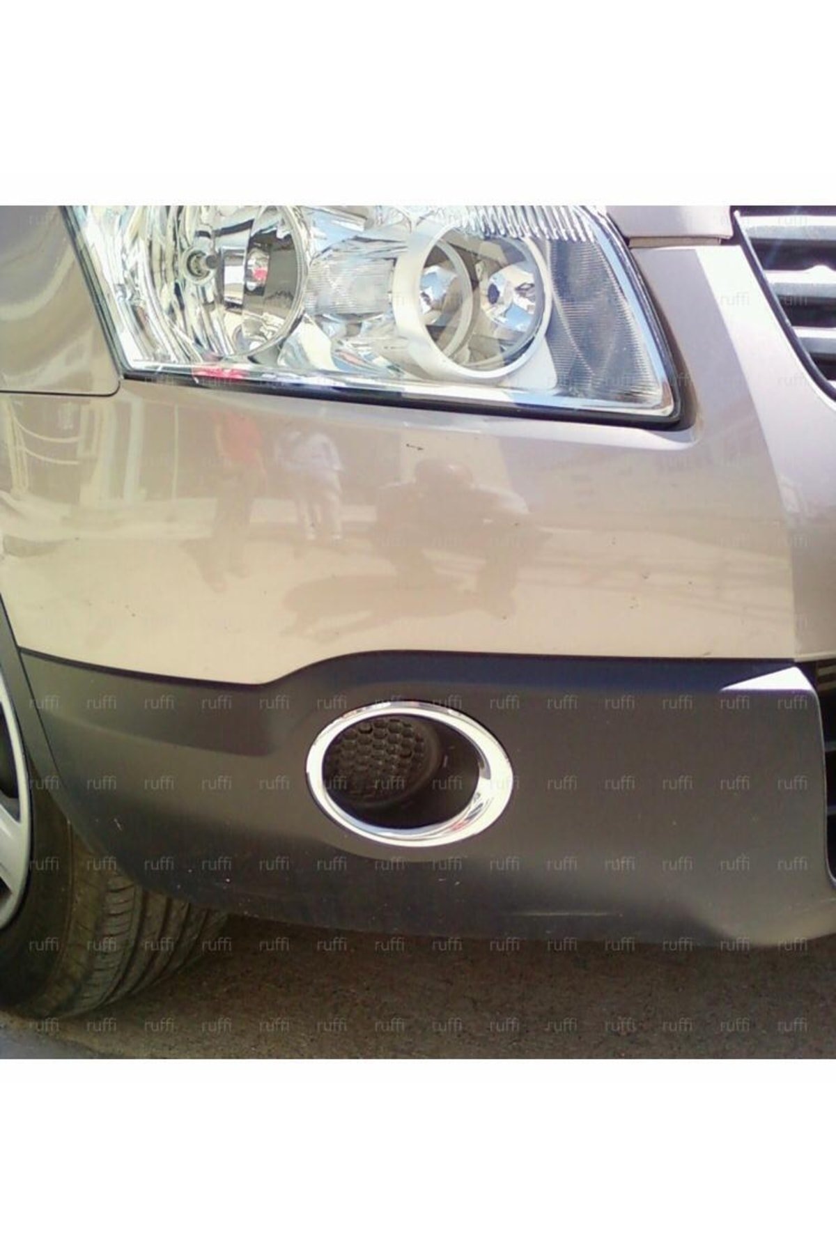 Nissan Qashqai Krom Sis Çerçevesi 2007-2010 Paslanmaz Çelik - Görsel 2