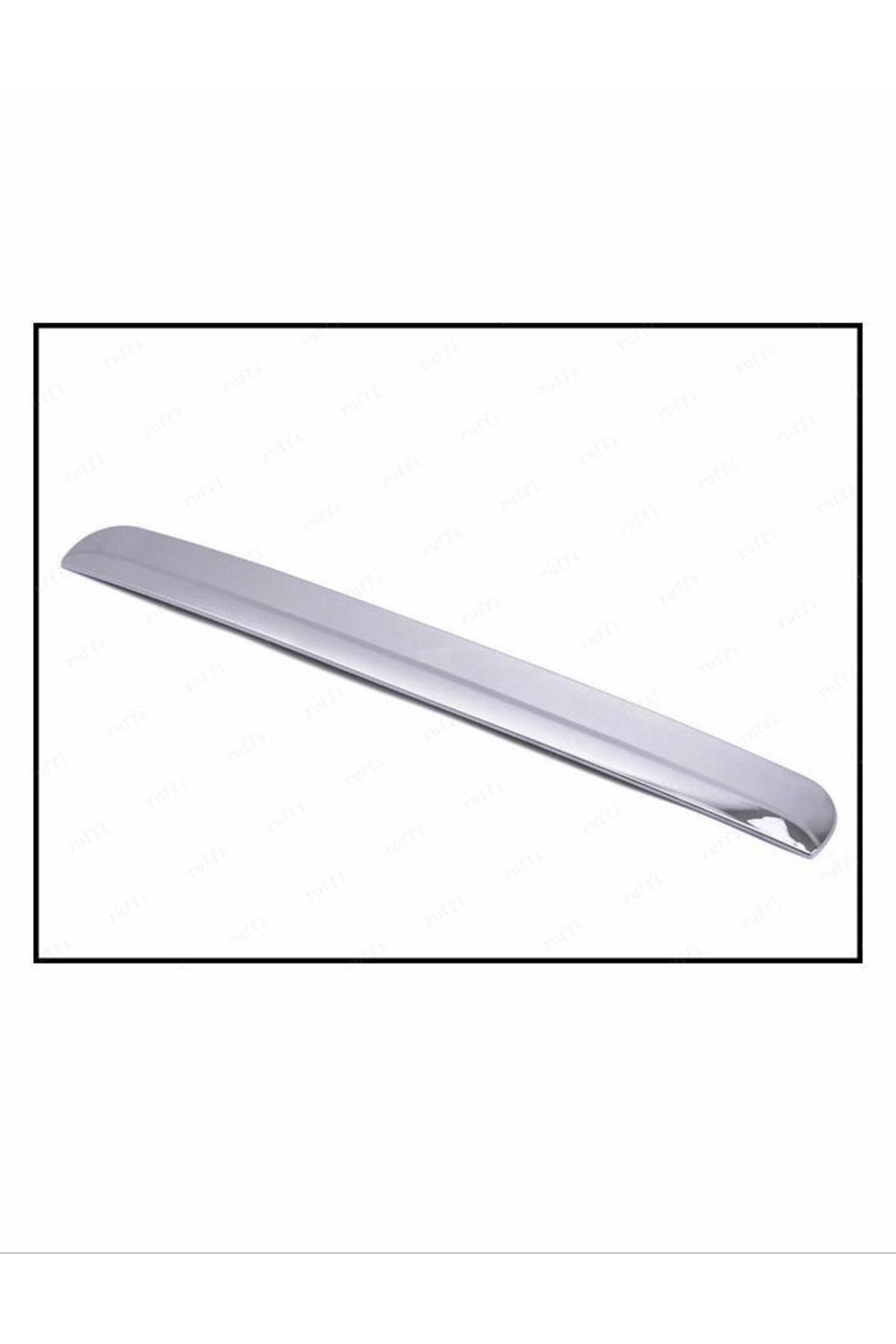 Nissan Qashqai Uyumlu Krom Bagaj Çıtası 2007-2014 P, Çelik uyumlu - Görsel 2