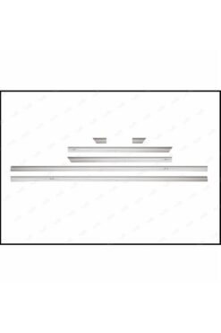 Alternative view of Nissan Qashqai 2 Krom Yan Kapı Çıtası 6 Prç, 2006-2013 Uyumlu P, Çelik