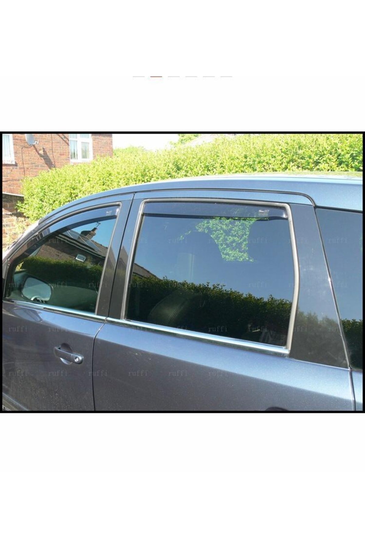 Nissan Note Krom Cam Çıtası 4 Kapı 2006-2013 Arası Paslanmaz Çelik - Görsel 2