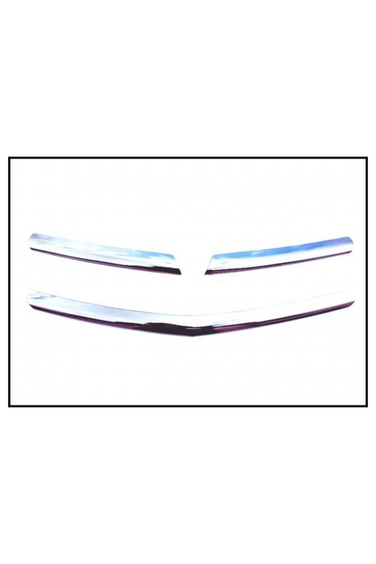 Opel Antara Uyumlu Krom Ön Panjur 3 Parça 2006 Ve Üzeri Paslanmaz Çelik - Görsel 2