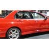 Mitsubishi Lancer Krom Cam Çıtası 4 Parça 2007 Ve Üzeri Paslanmaz Çelik - Görsel 2