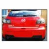 Mazda 3 Hb Krom Bagaj Alt Çıtası 2003-2009 Arası P,çelik - Görsel 2