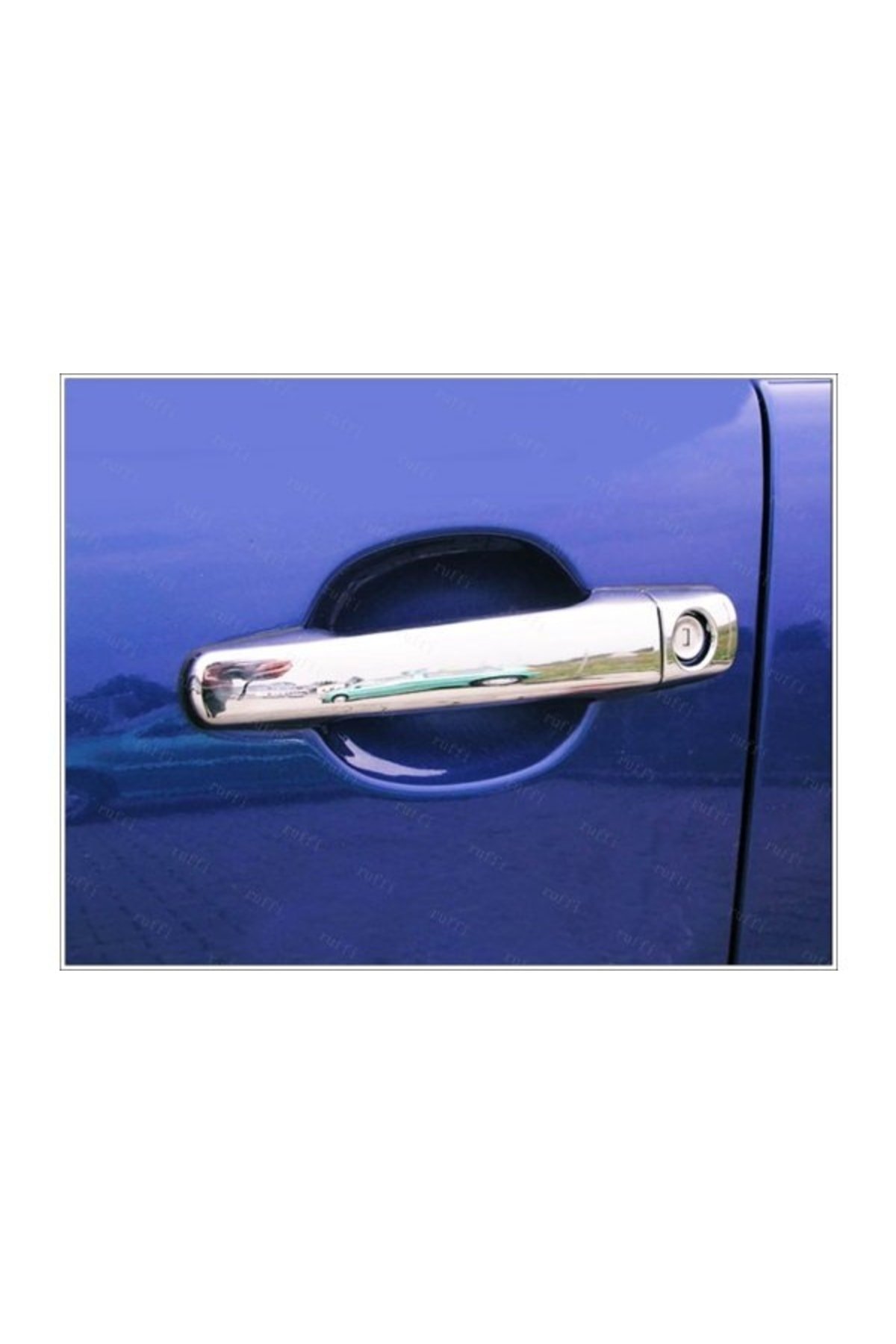 M, Benz Slk R170 Krom Kapı Kolu 2 Kapı 1996-2004 P, Çelik - Görsel 2