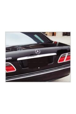 Alternative view of M, Benz E Klasse W210 Krom Bagaj Çıtası 1995-2002 Arası Paslanmaz Çelik Sedan