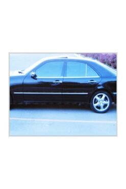 Alternative view of Mercedes W210 Krom Cam Çıtası 4 Parça 1995-2002 Paslanmaz Çelik