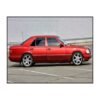 Mercedes Benz E Klasse W124 Uyumlu Krom Cam Çıtası 4 Parça 1984-1995 Arası Paslanmaz Çelik - Görsel 2