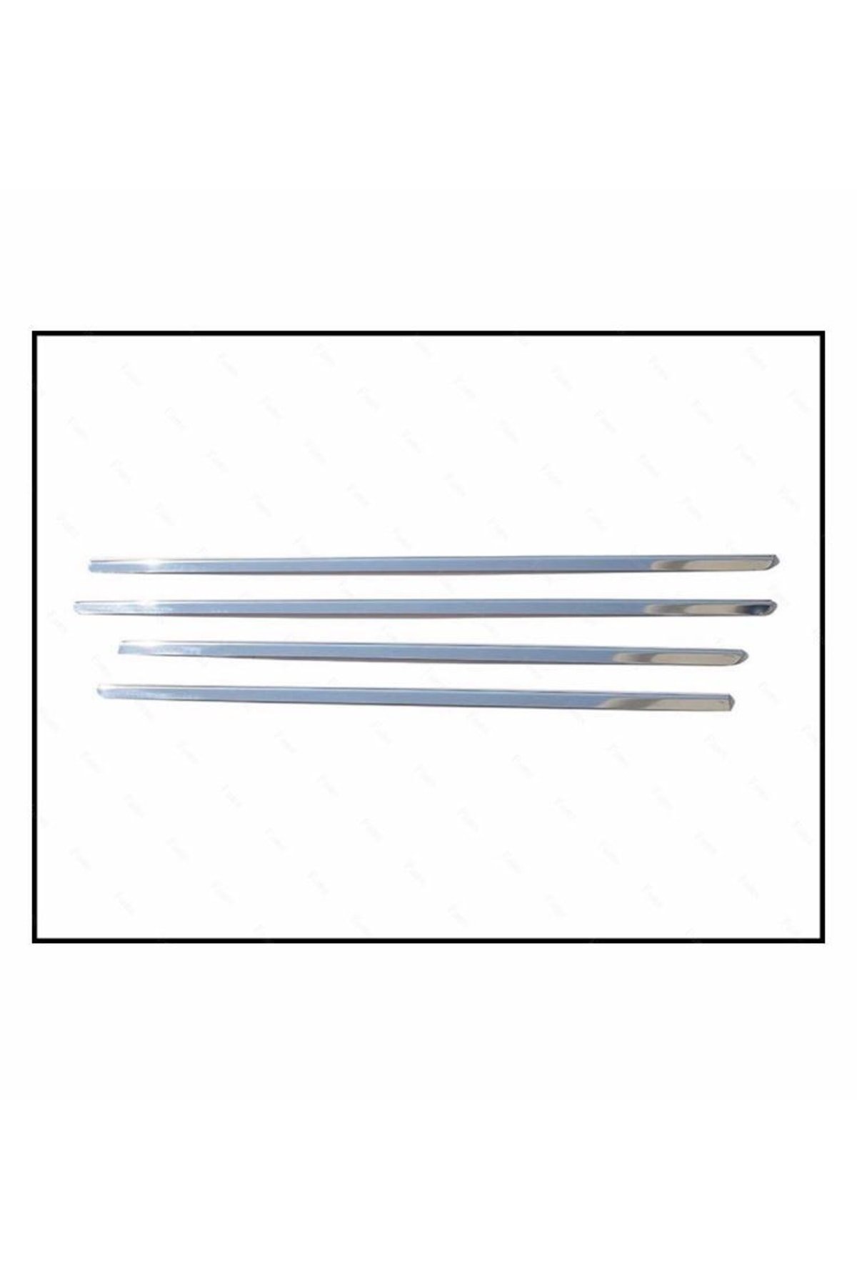 F, Fiesta Krom Cam Çıtası 4 Prç, 2001 - 2008 P, Çelik Uyumlu - Görsel 2