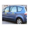 Ford S-max Krom Cam Çıtası 4 Prç, 2006-2014 Arası Paslanmaz Çelik Uyumlu - Görsel 2
