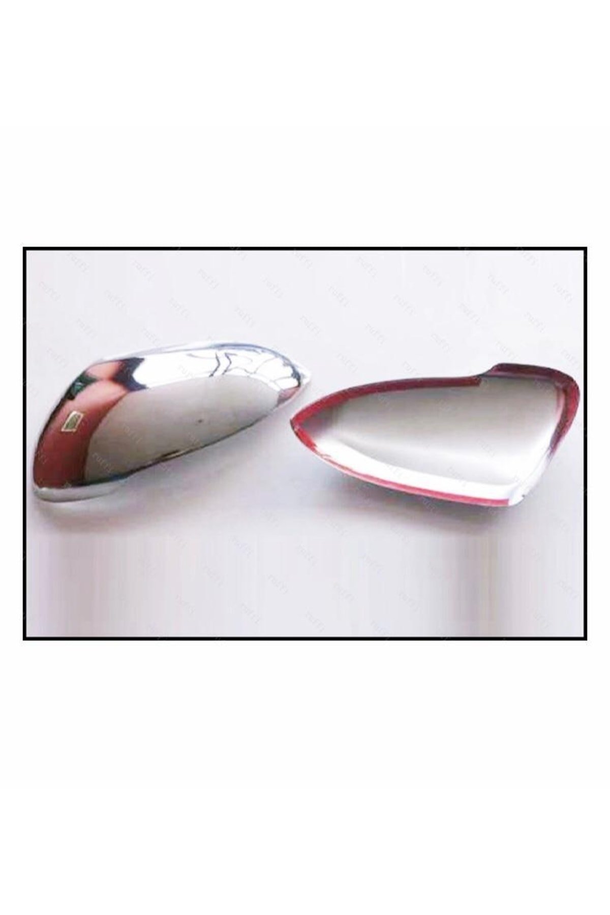 Ford Fiesta Krom Ayna Kapağı 2 Parça 2009 - 2017 Arası P,çelik Uyumlu - Görsel 2