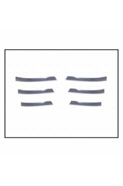 Alternative view of Dacia Sandero Krom Ön Panjur 6 Prç, 2006-2012 P, Çelik