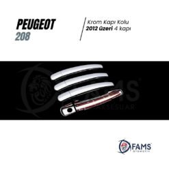 Peugeot 208 Krom Kapı Kolu 2