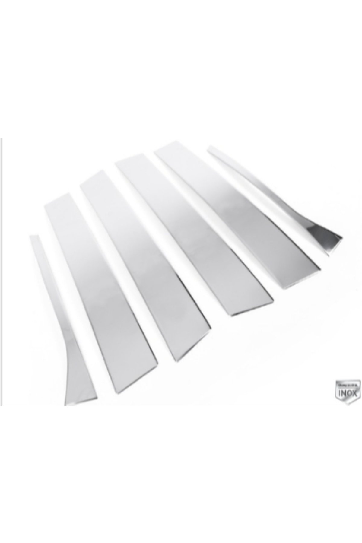 Vw Jetta Uyumlu Krom Kapı Direk Seti 6 Parça 2005-2010 Arası Paslanmaz Çelik - Görsel 3