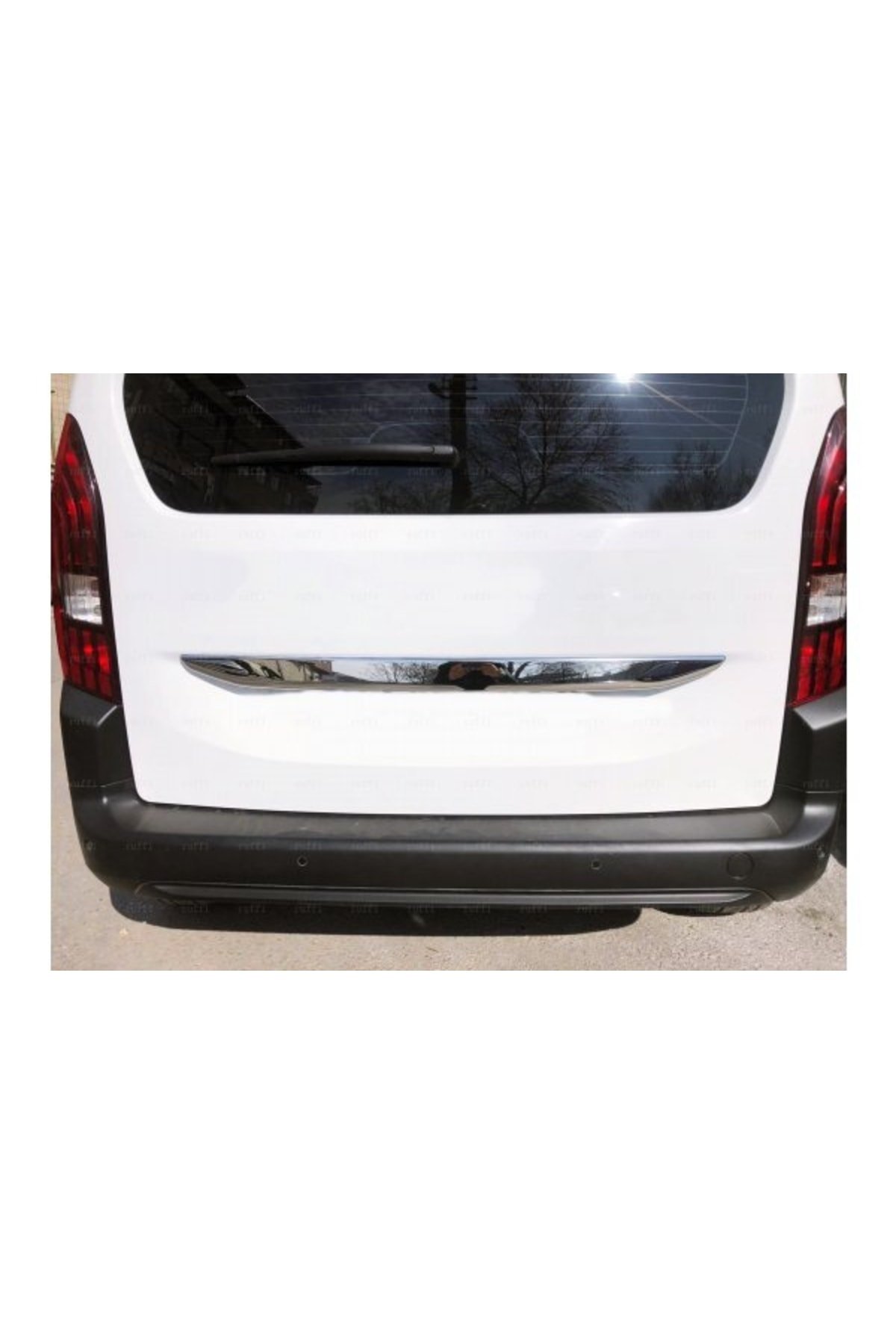 Citroen Berlingo 3 Krom Bagaj Çıtası 2018 Ve Üzeri Paslanmaz Çelik Uyumlu - Görsel 3