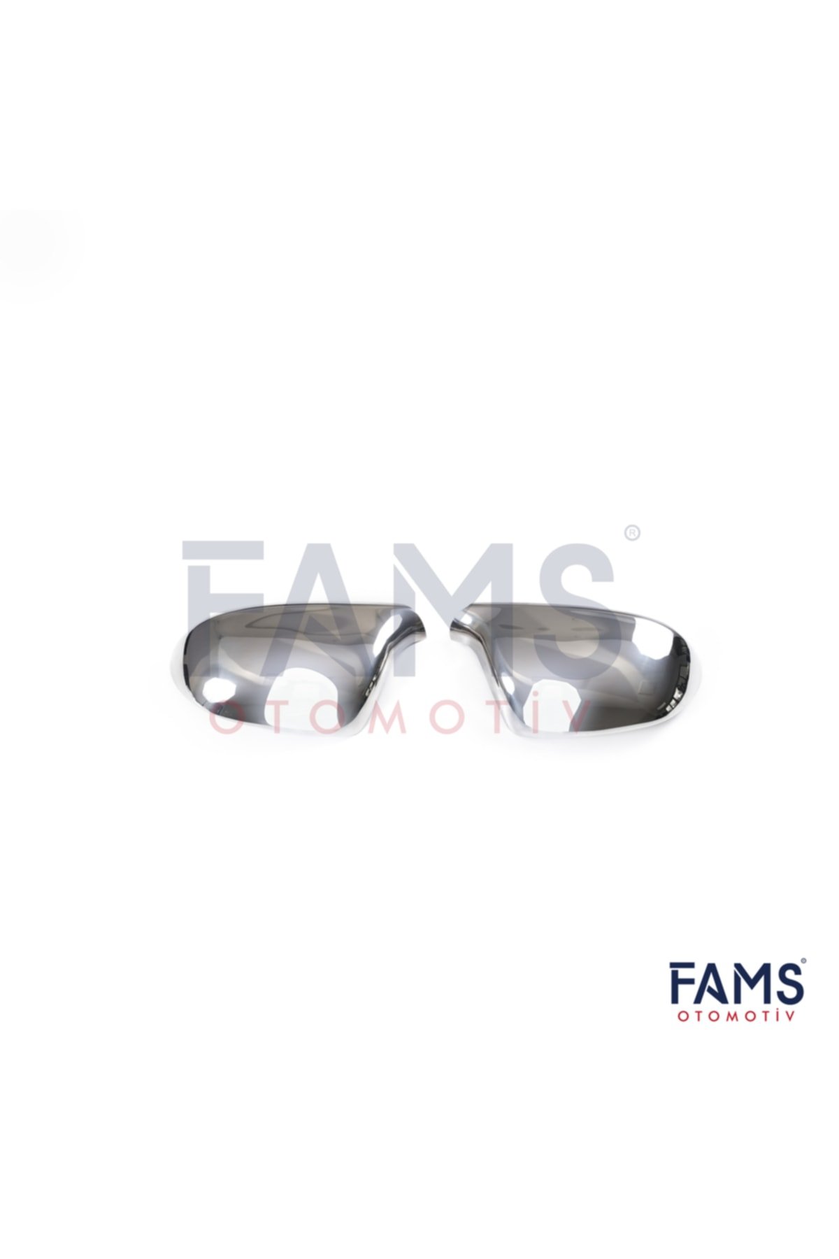 Audi A5 Krom Ayna Kapağı 2 Parça 2007-2010 Arası Paslanmaz Çelik - Görsel 3