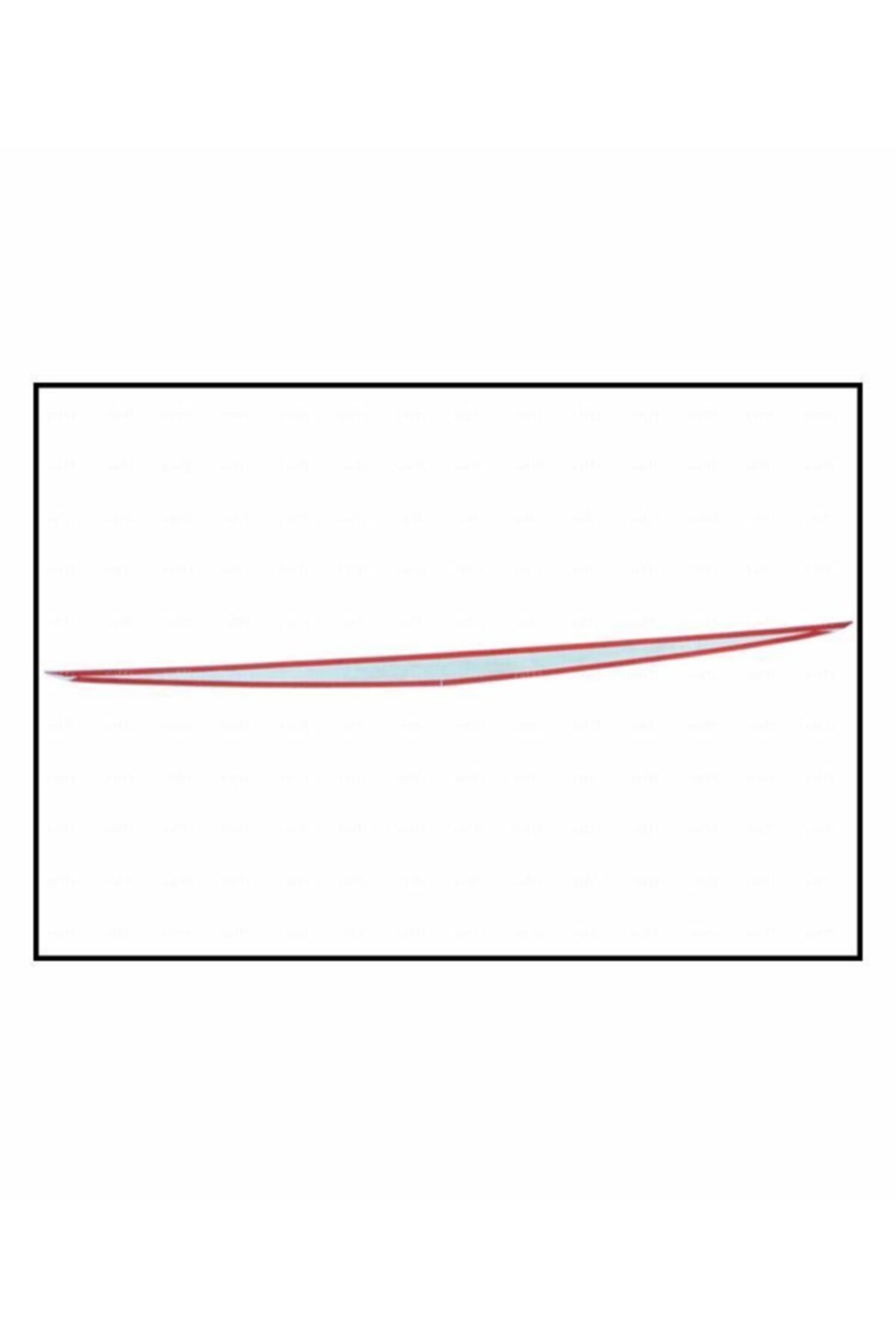 Opel Corsa D Krom Bagaj Alt Çıtası 2007-2014 Arası P,çelik - Görsel 3