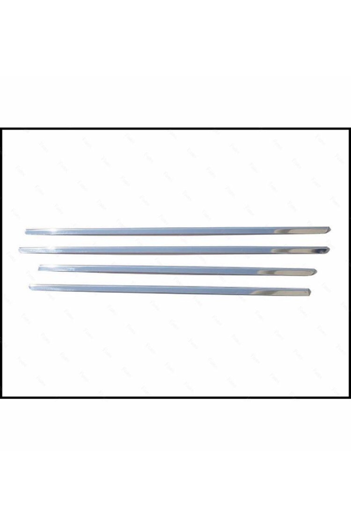 Nissan Note Krom Cam Çıtası 4 Kapı 2006-2013 Arası Paslanmaz Çelik - Görsel 3