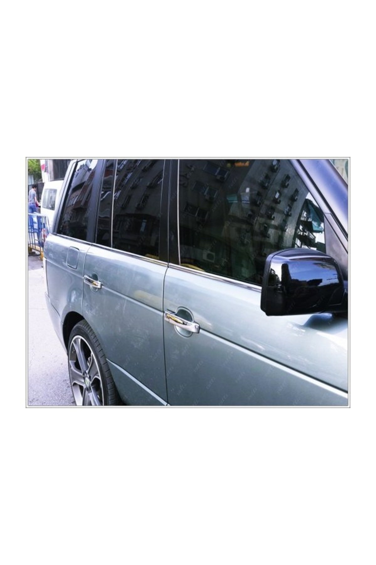 Land Range Rover Sport Krom Cam Çıtası 6 Parça 2005-2013 Paslanmaz Çelik - Görsel 3